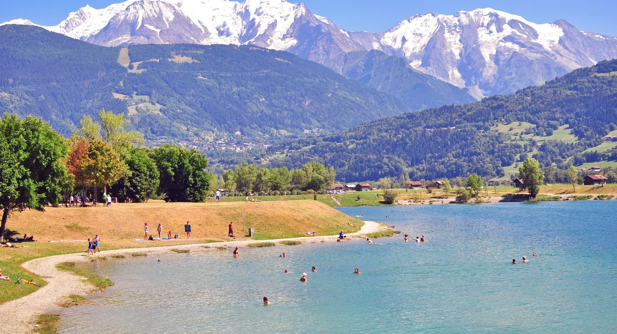 Passy lac Haute Savoie camping les îles copie