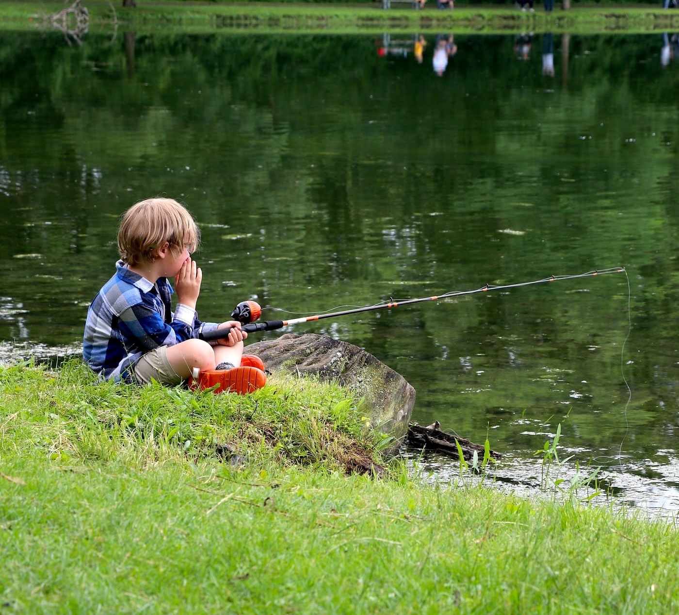 Pêche lac passy camping les îles