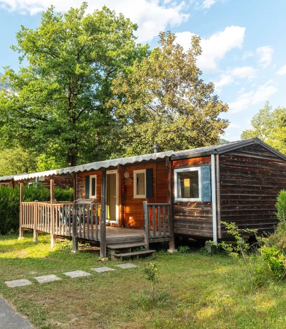 camping les iles passy lac hebergement location